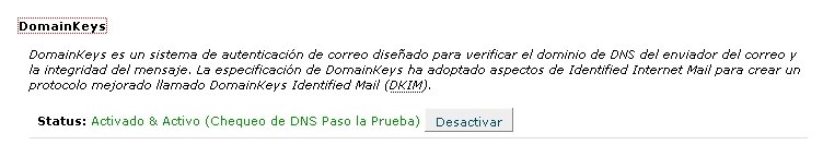 Vista DomainKeys