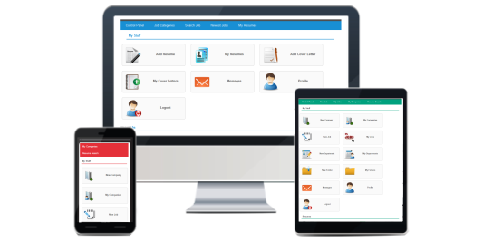 Template responsive web design