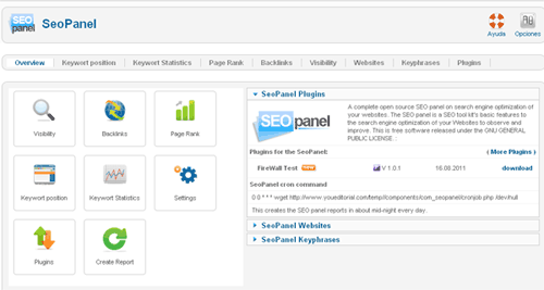 Panel SEO PRO Panel SEO