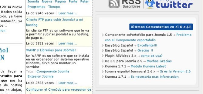 Módulo Comentarios Mosets Tree