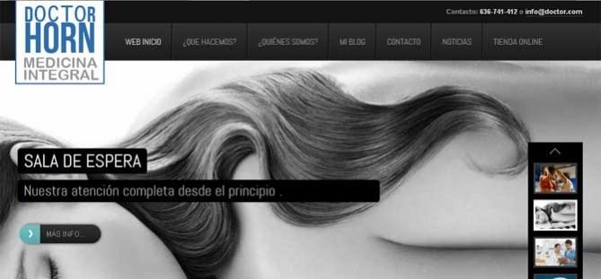 Web sobre Medicina