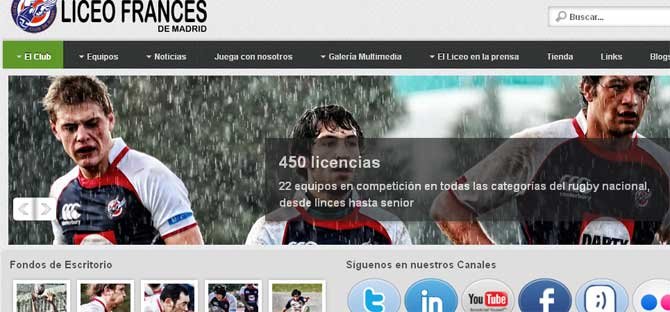Equipo de Rugby Liceo Frances