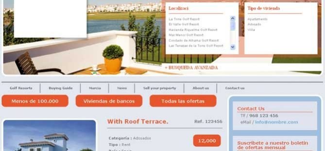 Inmobiliaria Joomla a Medida