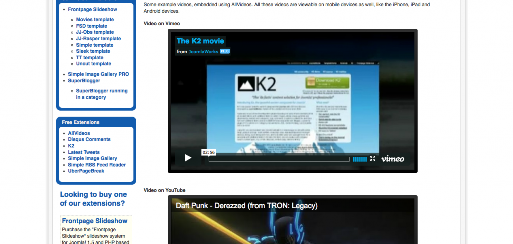 Plugin Allvideos