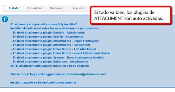 Añadir un archivo adjunto a un articulo
