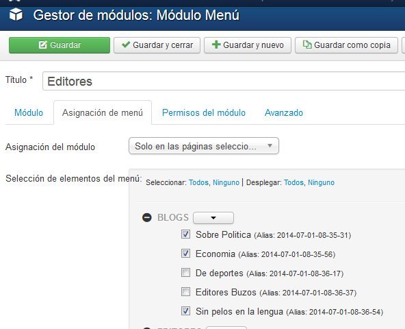 Como instalar y configurar el módulo Mini Frontpage