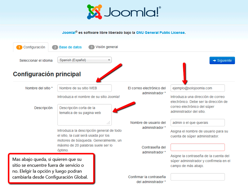 Como instalar Joomla! 3