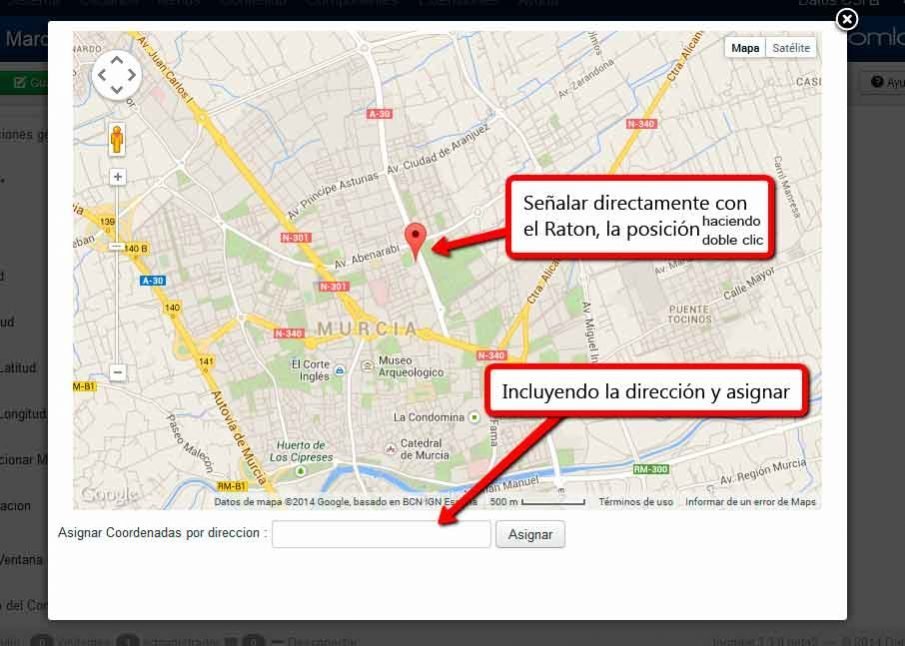 Componente joomla! Phoca Maps